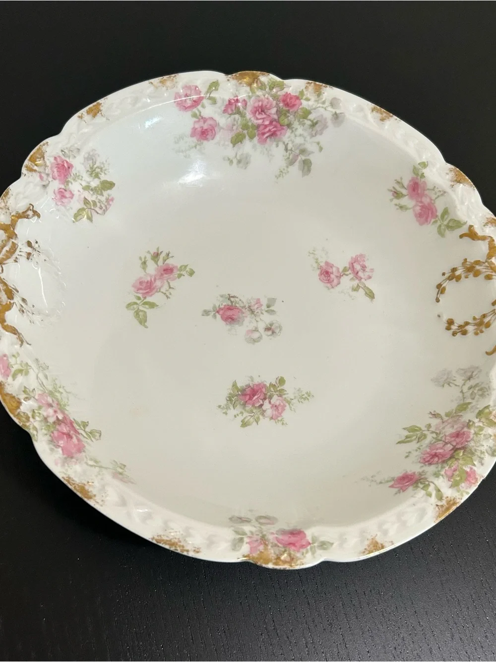 🔻🔻🔻sale Vintage Haviland Limoges Fine China Serving Bowl